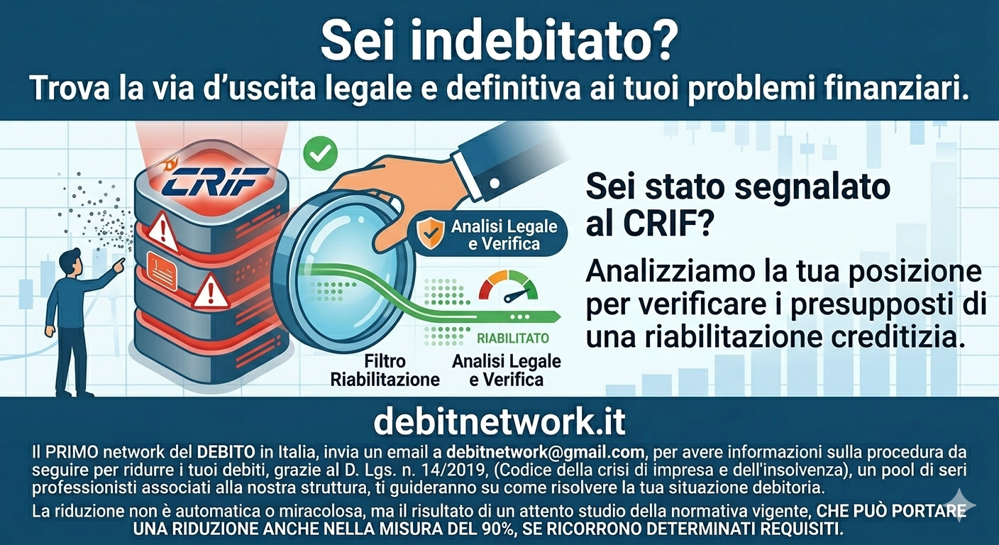 Segnalazione CRIF